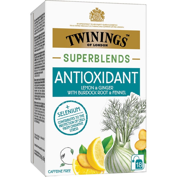 Ceai TWININGS Superblends Antioxidant, 18 buc, 36g