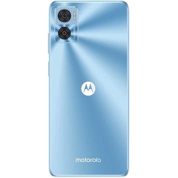 Telefon MOTOROLA Moto E22, 64GB, 4GB RAM, Dual SIM, Crystal Blue