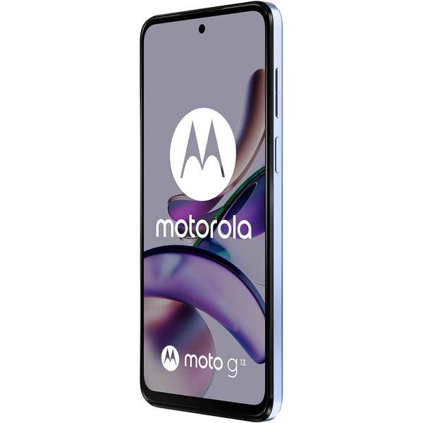 Telefon MOTOROLA Moto G13, 128GB, 4GB RAM, Dual SIM, Lavender Blue