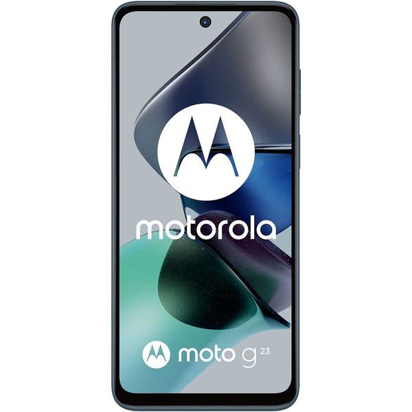 Telefon MOTOROLA Moto G23, 128GB, 8GB RAM, Dual SIM, Steel Blue