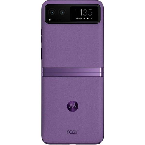 Telefon MOTOROLA Razr 40 5G, 256GB, 8GB RAM, Dual SIM, Summer Lilac