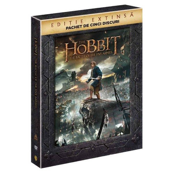 Hobbitul Batalia Celor Cinci Ostiri Versiune Extinsa Dvd