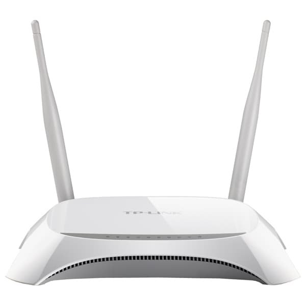 clock pink Moving Router Wireless N300 TP-LINK TL-MR3420, 300Mbps, 3G/4G, USB 2.0, alb