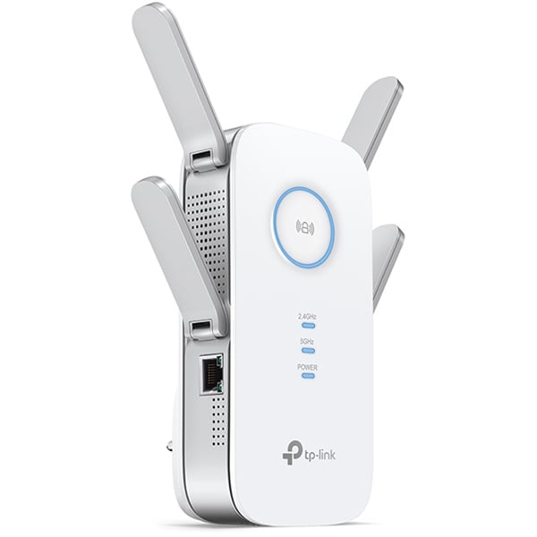 Wireless Range Extender TP-LINK RE650, Dual Band 800 + 1733 Mbps, alb