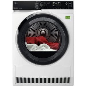 Uscator de rufe AEG TR9396CE, AbsoluteCare, Pompa de caldura, 9 kg, 15 programe, Clasa B, Wi-Fi, alb