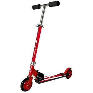 Trotineta copii LA SPORTS, 2 roti, greutate suportata 50 kg, rosu