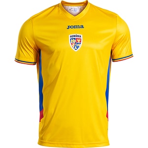 Tricou fotbal suporter 1 JOMA Echipa Nationala de Fotbal a Romaniei 2025, marimea S, galben