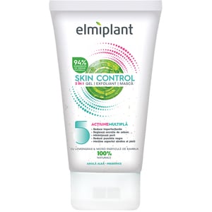 Gel exfoliant masca ELMIPLANT Skin Control 3in1, 150ml