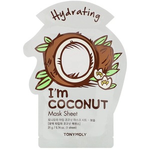 Masca de fata TONYMOLY I'm Coconut, 21g