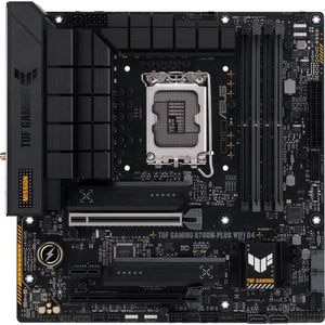 Placa de baza ASUS TUF GAMING B760M-PLUS WIFI D4, Socket 1700, mATX, Wi-Fi