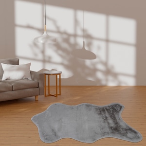 Covor living / dormitor Deco, 120 x 180 cm, acril, gri