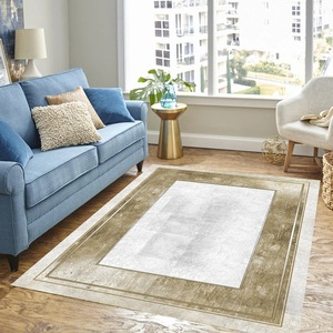 Covor living / dormitor Collection Gold, 120 x 180 cm, poliester, bej-auriu