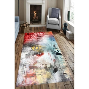 Covor living / dormitor Collection Abstract, 120 x 180 cm, poliester, multicolor