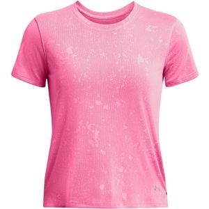 Tricou femei UNDER ARMOUR UA Streaker Splatter SS, marimea L, roz
