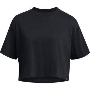 Tricou femei UNDER ARMOUR Campus Boxy Crop SS, marimea M, negru