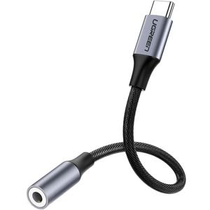 Adaptor USB-C - Jack 3.5 mm UGREEN 30632, gri