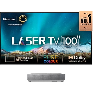 Televizor Laser Smart HISENSE 100L5HD, Ultra HD 4K, 254cm