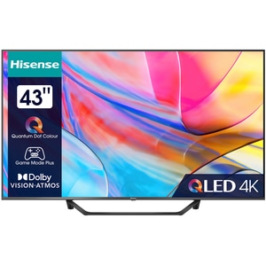 Televizor QLED Smart HISENSE 43A7KQ, Ultra HD 4K, HDR, 108cm