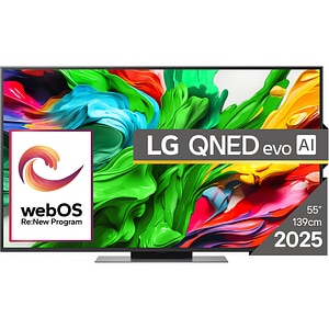 Televizor QNED Evo MiniLED Smart LG 55QNED86A3A, Ultra HD 4K, HDR, 139cm