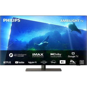 Televizor OLED Smart PHILIPS 65OLED818, Ultra HD 4K, HDR10+, 164cm