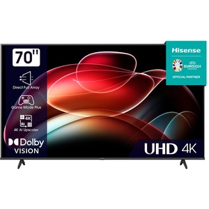 Televizor LED Smart HISENSE 70A6K, UltraHD 4K, HDR, 178cm