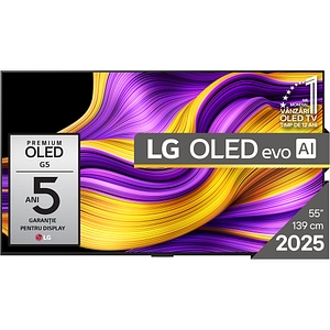 Televizor OLED Evo Smart LG 55G51LW, Ultra HD 4K, HDR, 139cm