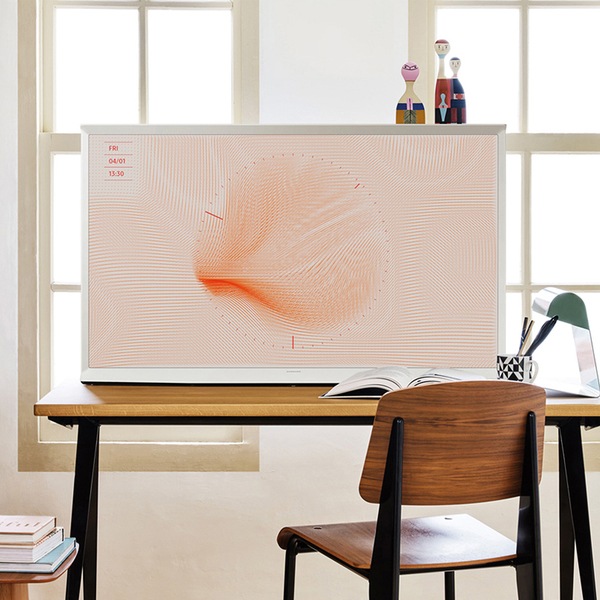 Televizor Lifestyle The Serif QLED SAMSUNG 55LS01BH, Ultra HD 4K, 138cm