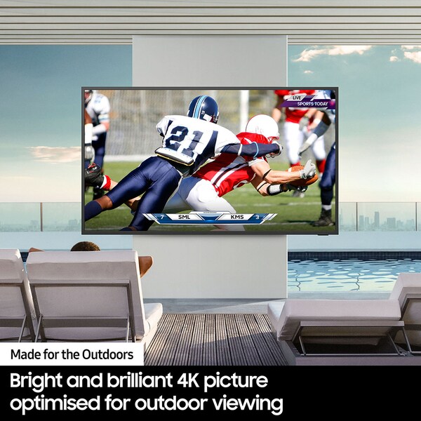 Televizor Lifestyle The Terrace QLED SAMSUNG 75LST7TG, Ultra HD 4K, 189cm