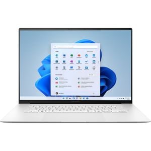 Laptop ASUS Zenbook 16 OLED UM5606WA-RJ256X, AMD Ryzen AI 9 HX 370 pana la 5.1GHz, 16" 3K Touch, 32GB, SSD 2TB, AMD Radeon 690M Graphics, Windows 11 Pro, Scandinavian White