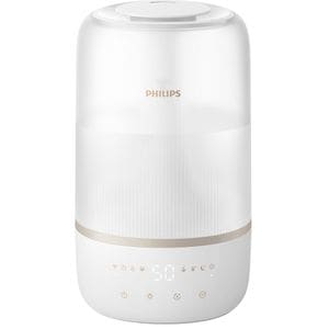 Umidificator PHILIPS HU1510/04, 3L, Wi-Fi, Mod nocturn, alb