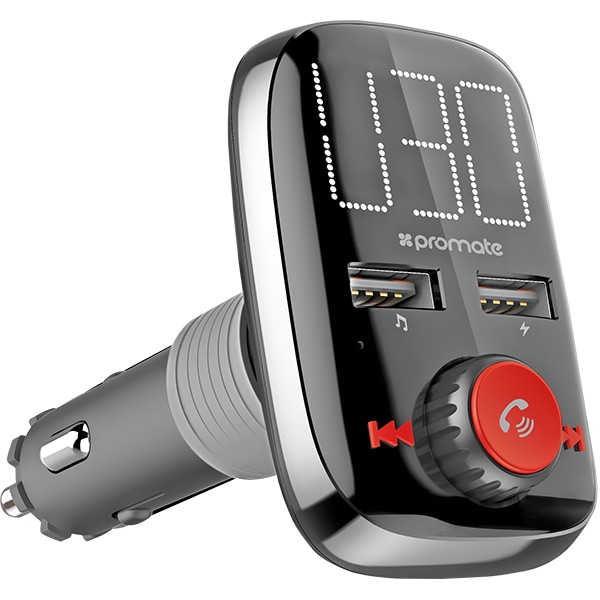 Modulator FM cu Bluetooth PROMATE SMARTUNE-3, 2 x USB, Jack 3.5