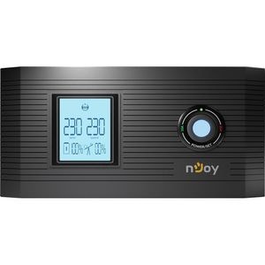 Unitate UPS centrala termica NJOY Aira 600, 600VA, Schuko