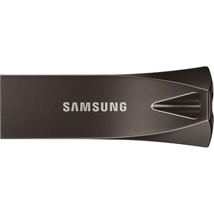 Memorie USB SAMSUNG BAR Plus MUF-128BE4/APC, 128GB, USB 3.1, gri antracit
