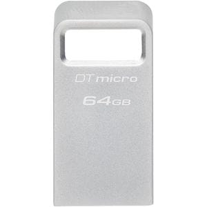 Memorie USB KINGSTON DataTraveler Micro DTMC3G2, 64GB, USB 3.2, argintiu