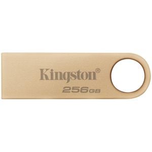 Memorie USB KINGSTON DataTraveler SE9 G3, 256GB, USB 3.2, auriu