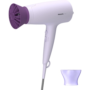Uscator de par PHILIPS Seria 3000 BHD341/10, 2100W, 2 viteze, 3 trepte temperatura, ThermoProtect, mov