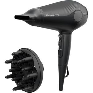 Uscator de par ROWENTA Hybrid CV6430F0, 1800W, 6 viteze, 3 trepte temperatura, negru