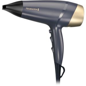 Uscator de par REMINGTON Sapphire Luxe D5805, 2200W, 2 viteze, 3 trepte temperatura, albastru
