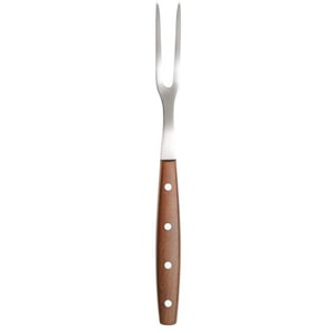 Furculita pentru friptura FISKARS Norr 1020238, inox, maro