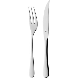 Set tacamuri pentru friptura WMF 1280239990, 12 piese, inox, argintiu