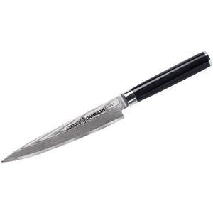 Cutit universal SAMURA Damascus SD-0023, 15cm, otel, negru