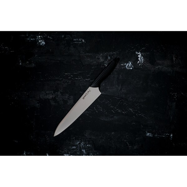Cutit Chef SAMURA Golf SG-0085, 22.1cm, otel, negru