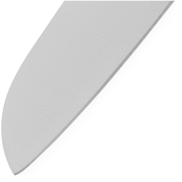 Cutit Santoku SAMURA Harakiri SHR-0095AW, 17.5cm, otel, alb