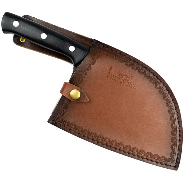 Cutit SAMURA Mad Bull SMB-0040B, 18cm, otel, negru