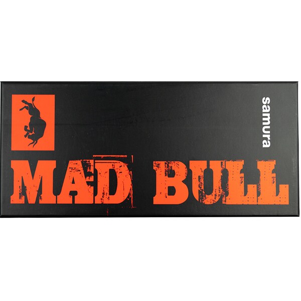 Cutit SAMURA Mad Bull SMB-0040B, 18cm, otel, negru