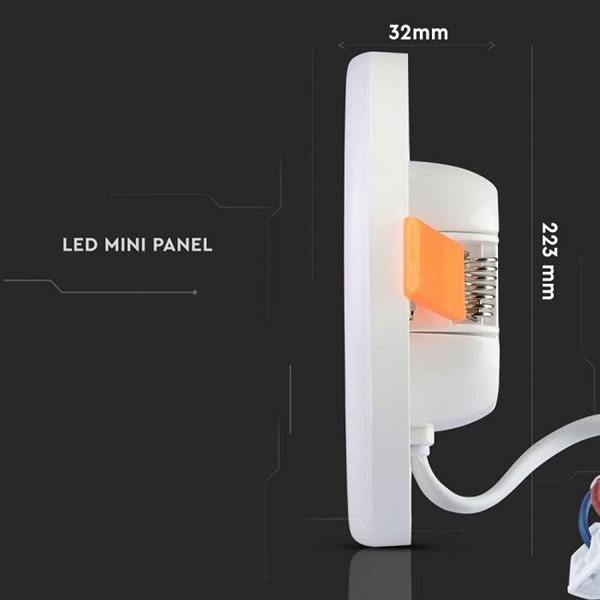 Corp iluminat V-TAC 744, 24W, 1800lm, IP20