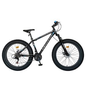 Bicicleta Fat Bike VELORS C2619B 26", Otel, negru-albastru