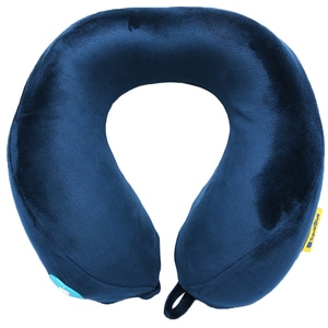 Perna de calatorie cu masaj in 3 trepte TRAVEL BLUE TB-217, albastru inchis