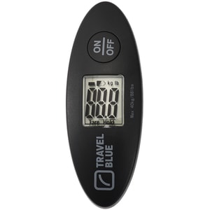 Cantar electronic bagaje TRAVEL BLUE TB-583, capacitate 40 kg, negru
