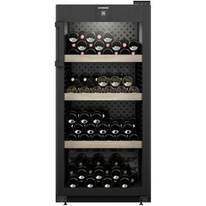 Racitor de vinuri LIEBHERR WPbl 4201 GrandCru, 141 sticle, H 128 cm, Clasa E, negru
